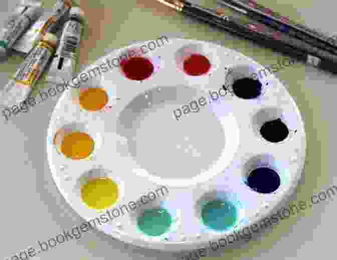 A Palette Of Watercolors, Ready To Be Used For Painting Food Watercolor Snacks: Inspiring Lessons For Sketching And Painting Your Favorite Foods