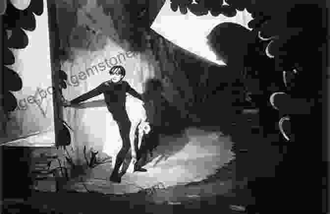 A Surrealistic Scene From The Silent Film 'The Cabinet Of Dr. Caligari' Golem Caligari Nosferatu A Chronicle Of German Film Fantasy