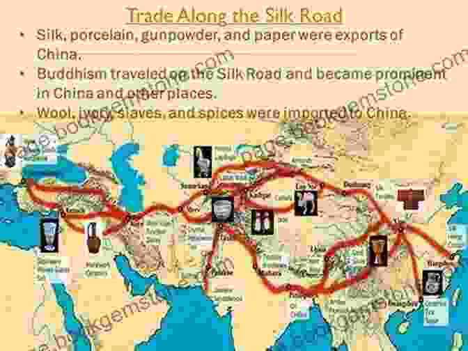 A Vibrant Depiction Of Cultural Exchange Along The Silk Road, Showcasing The Interaction Between Diverse Civilizations. The Long Way To Vladivostok: A Journey Through Scandinavia And The Silk Road To Siberia