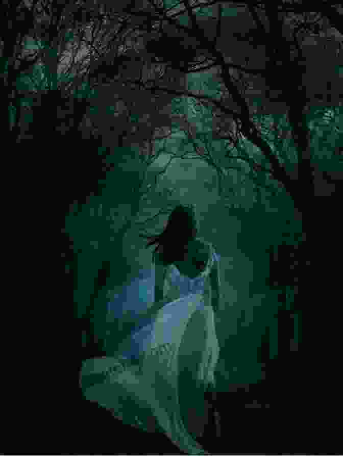 A Woman In A White Dress Standing In A Dark Forest Ghostly Tales: Spine Chilling Stories Of The Victorian Age
