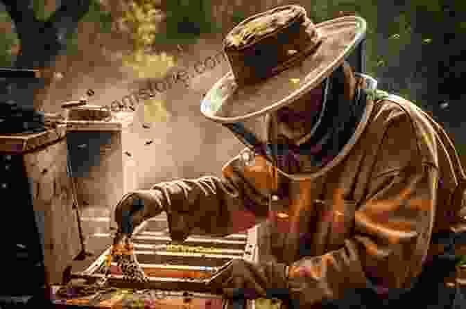 Beekeeper Carefully Tending To A Beehive At Sweeter Than Honey Honey Hill, Emphasizing The Estate's Commitment To Ethical Beekeeping Practices. Sweeter Than Honey (Honey Hill 2)