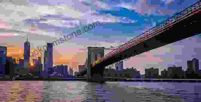 Brooklyn Bridge At Sunset With The Manhattan Skyline In The Background Hello New York: An Illustrated Love Letter To The Five Boroughs