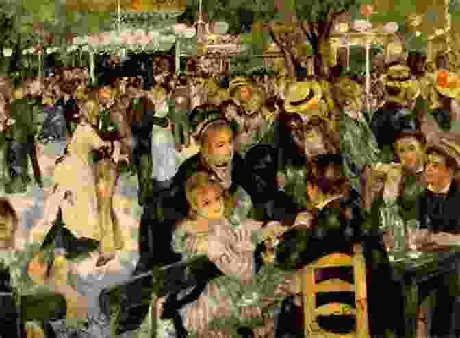 Dance At Le Moulin De La Galette By Pierre Auguste Renoir Claude Monet (A P): 500+ HD Impressionist Paintings Impressionism Annotated