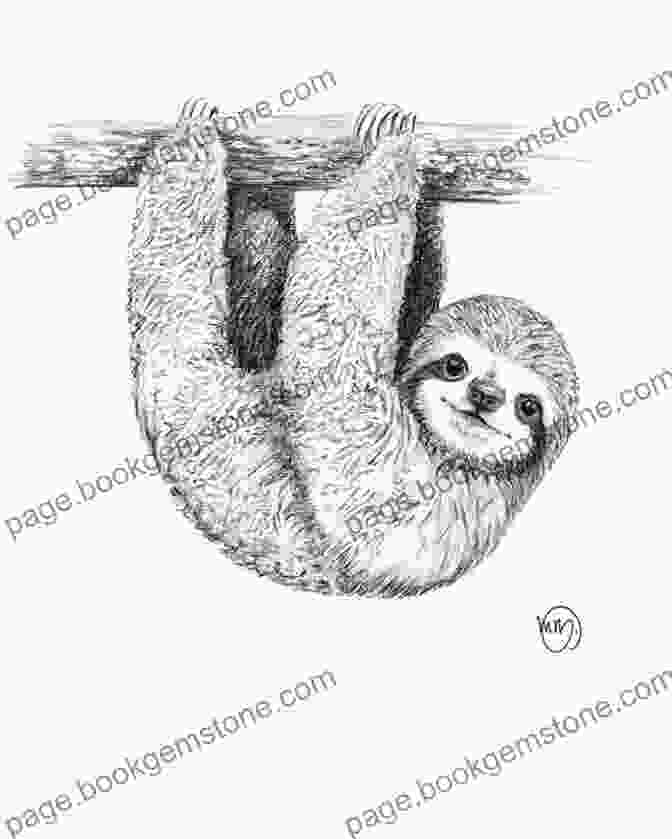 Drawing Of A Sloth How To Draw: Rainforest Animals: In Simple Steps