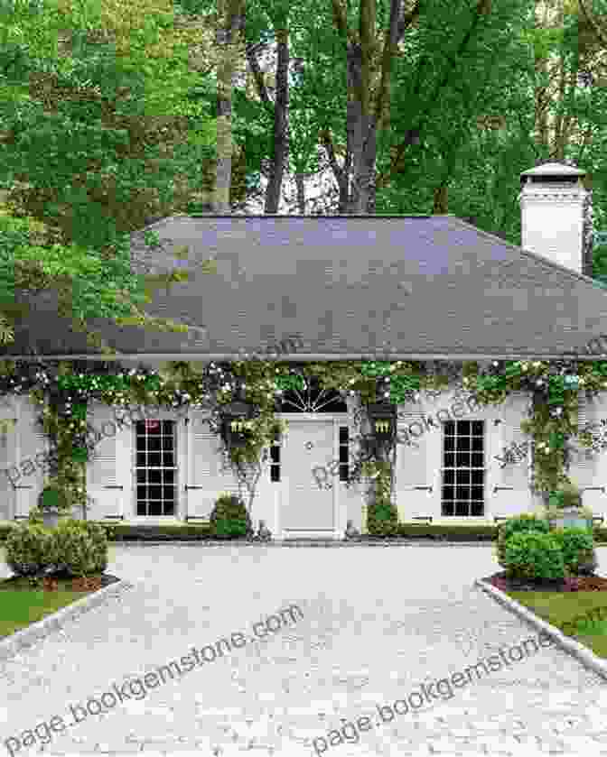 Exterior View Of A Charming Cottage At Sweeter Than Honey Honey Hill, Surrounded By Lush Greenery And Blooming Flowers. Sweeter Than Honey (Honey Hill 2)