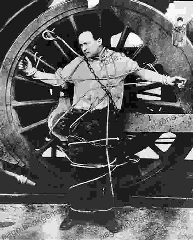 Harry Houdini, Master Magician And Escape Artist, Performing A Daring Stunt The Life And Afterlife Of Harry Houdini