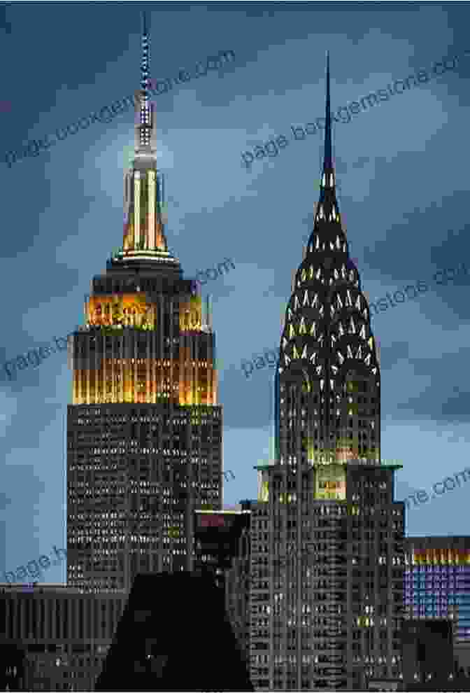 Manhattan Skyline At Night With The Empire State Building And Chrysler Building Illuminated Hello New York: An Illustrated Love Letter To The Five Boroughs