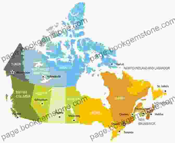 Map Of Canada Highlighting Major Cities Mentioned In The Guide Calgary Interactive Guide: Multi Language Search (Canada City Guide)