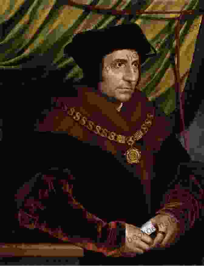 Portrait Of Thomas More, A Man With A Serious Expression, Wearing A Black Cap And Gown A Daughter S Love: Thomas More His Dearest Meg