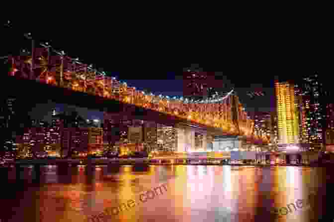 Queensboro Bridge At Night With The Manhattan Skyline In The Distance Hello New York: An Illustrated Love Letter To The Five Boroughs