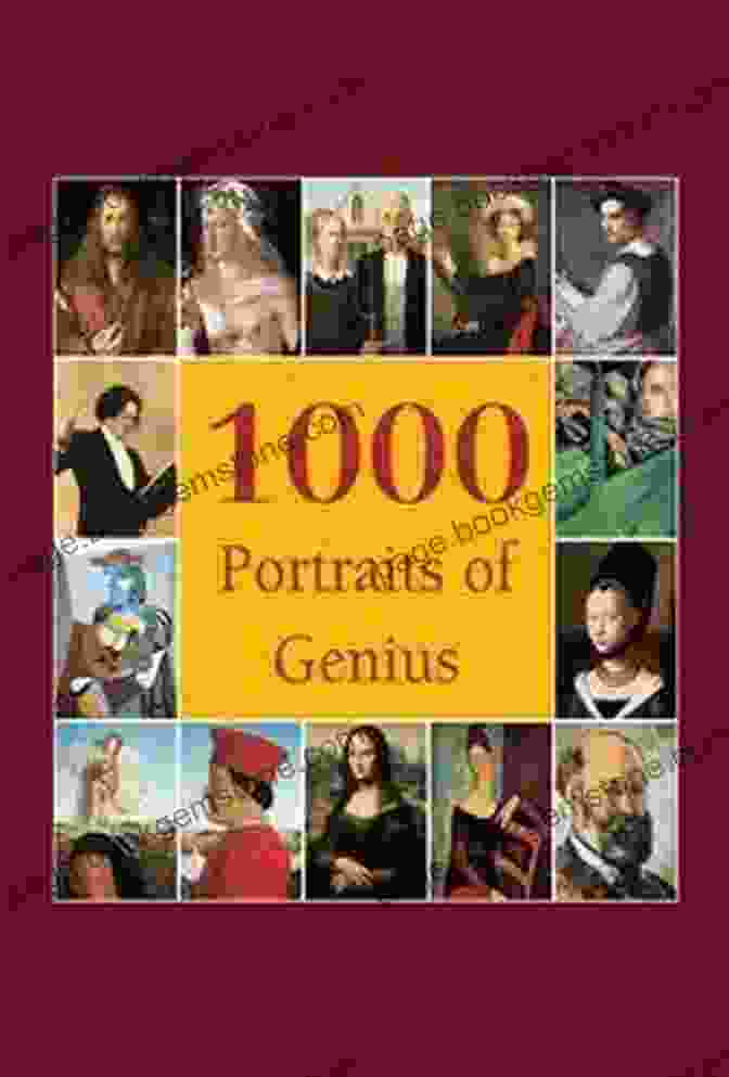 Spread From The Book '1000 Portraits Of Genius' 1000 Portraits Of Genius (Book Collection)