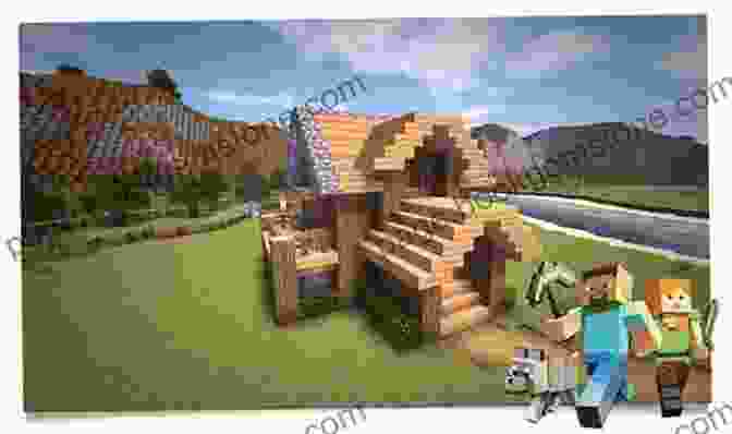 Steve Building A House In Minecraft The Unofficial Minecraft Comic: The Story Of Steve Vol 11 (Minecraft Steve Story)