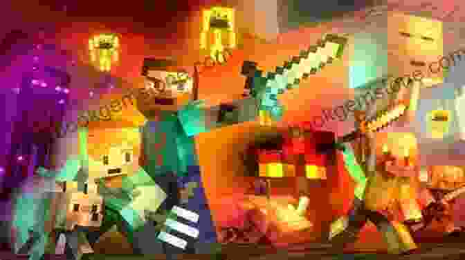 Steve In The Nether The Unofficial Minecraft Comic: The Story Of Steve Vol 11 (Minecraft Steve Story)